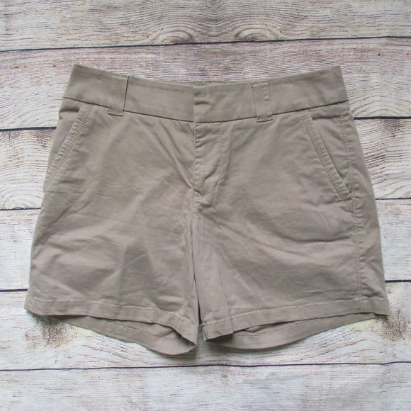 Sonoma Khaki Shorts Pockets Belt Loops Tan 4 - Picture 1 of 8